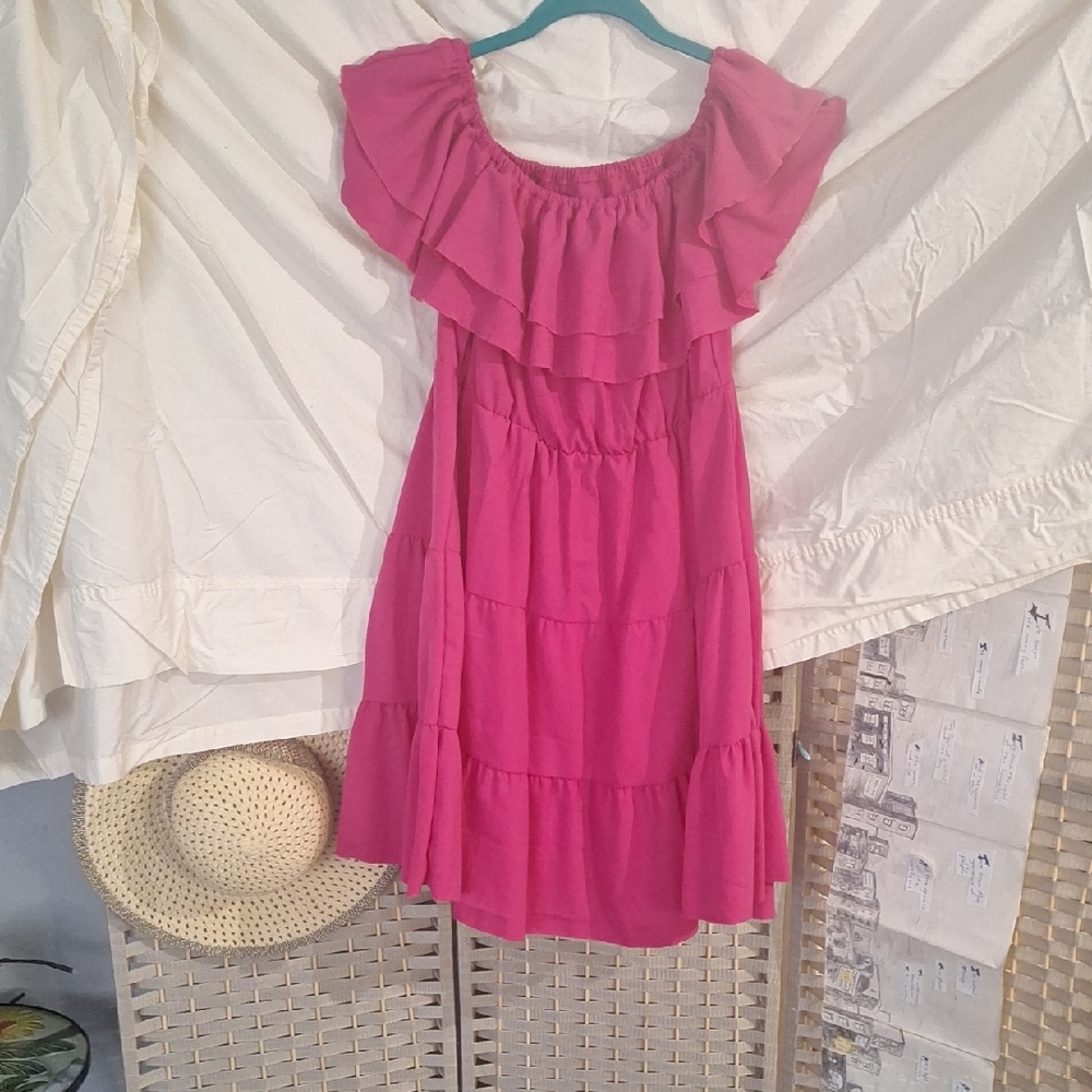 Pink Dress Or Coverup